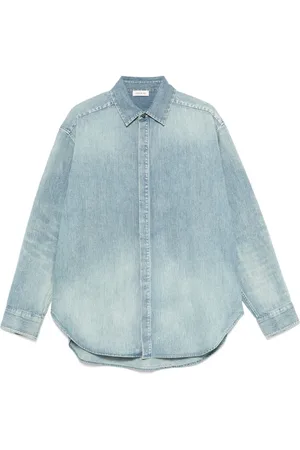 FEAR OF GOD Jeansskjorta med knäppning