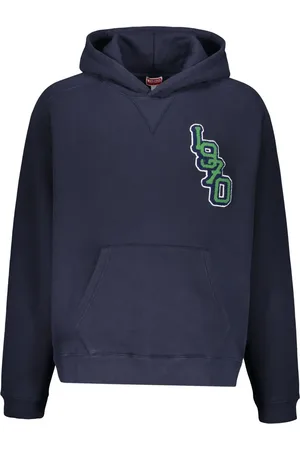 Kenzo Hoodie med tigerapplikation
