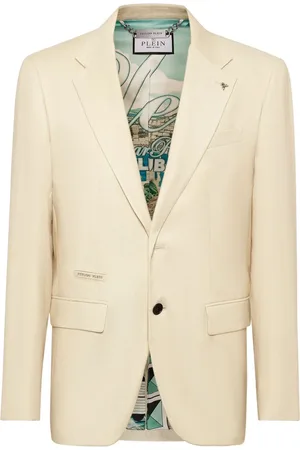 Philipp Plein Enkelknäppt blazer