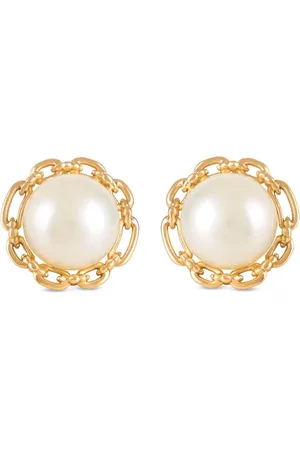 ROSEKEY Be My Baby Akoya pärlörhängen i 18K gult guld