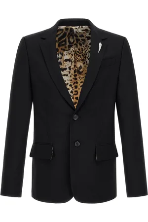 Roberto Cavalli Enkelknäppt blazer