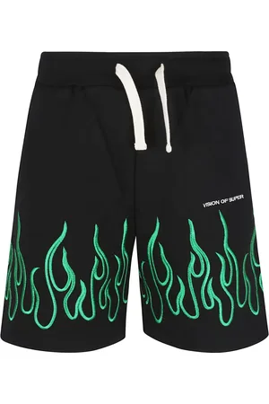Vision Of Super Shorts med eldmotiv