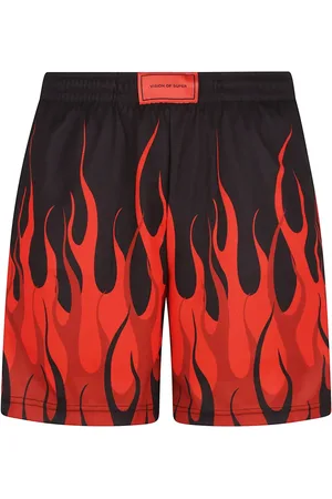 Vision Of Super Shorts med eldmotiv