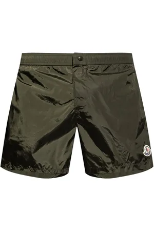 Moncler Badbyxor med logotypmärke