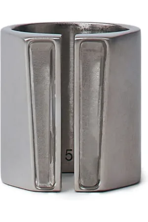 Rick Owens Ring med graverad logotyp