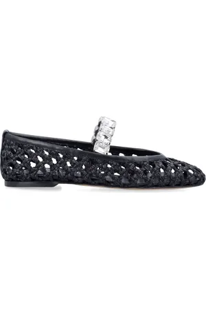 Casadei Ballerinaskor med strassprydd logotyp