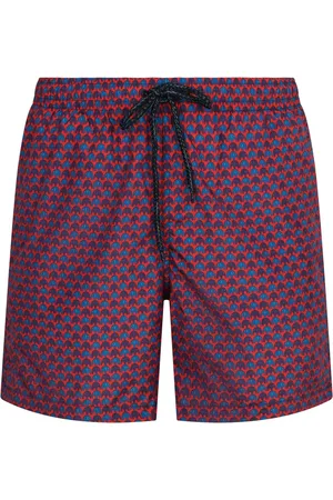 DRUMOHR Mönstrade shorts i jacquard