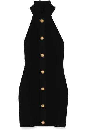 Balmain Miniklänning med halterneck