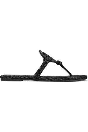 Tory Burch Miller tofflor med strass
