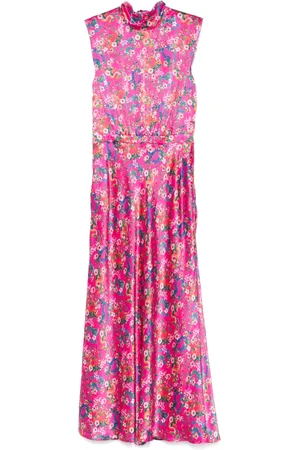 SALONI Fleur E midiklänning