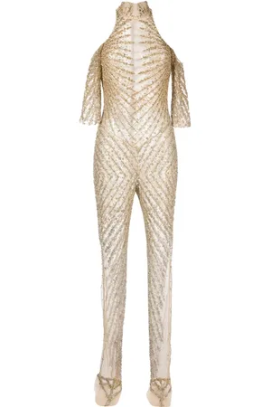 Saiid Kobeisy Baraxlad jumpsuit med pärlor