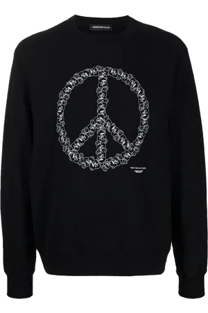 UNDERCOVER Sweatshirt med fredsmärke