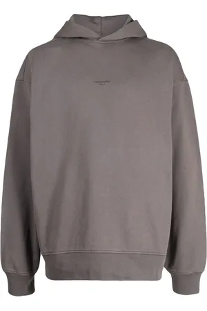 Holzweiler Recycle hoodie med logotyp