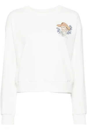 Musium Div. Sweatshirt med broderad logotyp