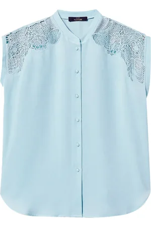 Twin-Set Blus med spetspanel