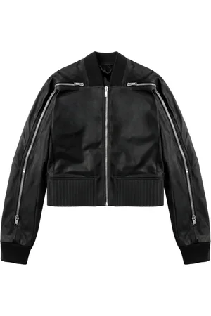 Rick Owens Skinnjacka med dragkedja