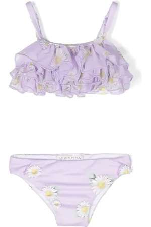 MONNALISA Blommig bikini med tusenskönor
