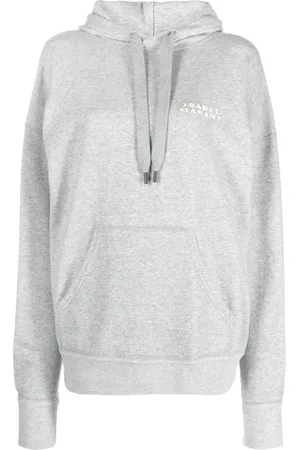 Isabel Marant Scott hoodie med broderad logotyp
