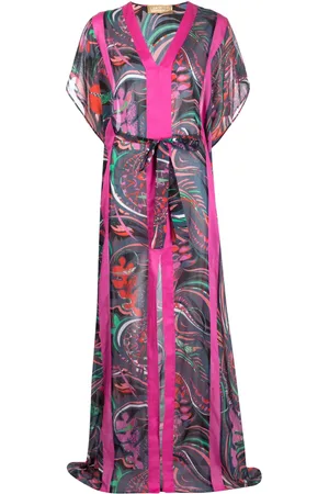 Puccini Kaftan med tryck