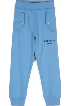 Balmain Byxor med logotyp