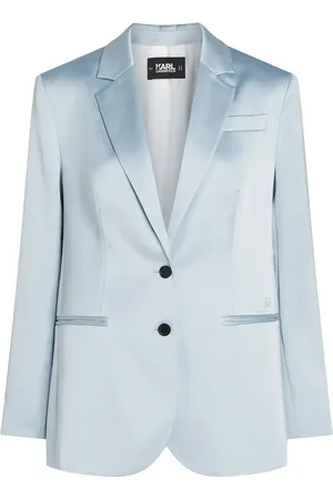 Karl Lagerfeld Enkelknäppt satinblazer