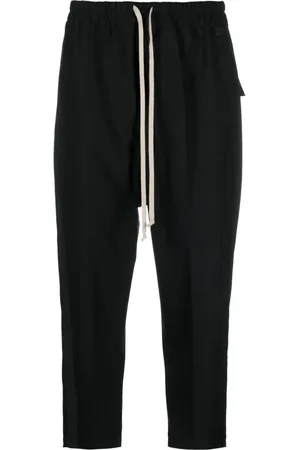 Rick Owens Trekvartsbyxor med sidorand