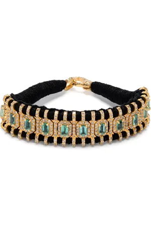 JIA JIA Armband med smaragd och diamanter