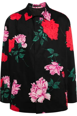 YOHJI YAMAMOTO Blommig skjortjacka