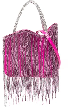 LE SILLA Ivy liten väska med strassfransar