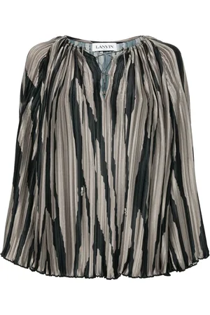 Lanvin Blus med abstrakt tryck