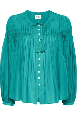 Marant Etoile Abadi plisserad blus