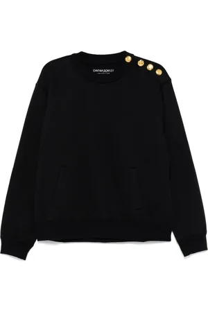 Cynthia Rowley Sweatshirt med knäppning vid axeln