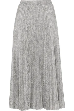 ERMANNO SCERVINO Plisserad midikjol