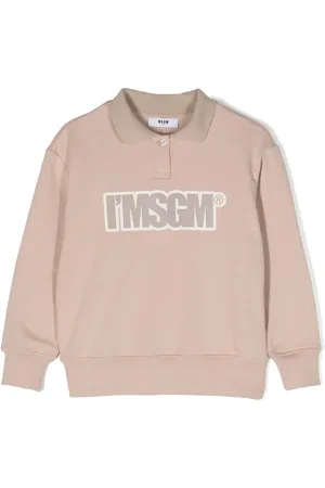 Msgm Sweatshirt med pikékrage