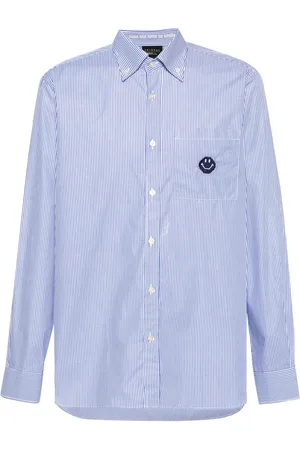 JOSHUA SANDERS Skjorta med broderad smiley