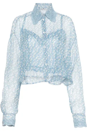 ERMANNO SCERVINO Blommig skjorta