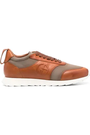 Giorgio Armani Låga sneakers med panel