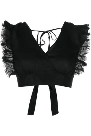 P.A.R.O.S.H. Croptop med knytning baktill