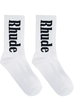 Rhude Intarsiastickade strumpor med logotyp