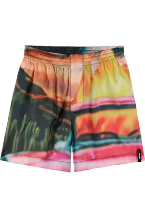 SUNNEI Shorts med abstrakt tryck
