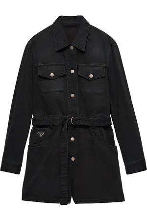 Prada Kort jumpsuit i denim