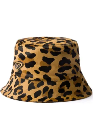 Prada Mönstrad fiskehatt
