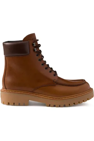 Prada Läderstövlar 60 mm