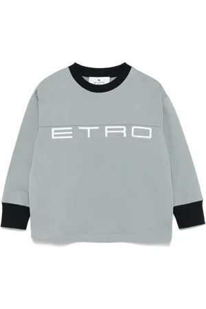 Etro Sweatshirt med broderad logotyp