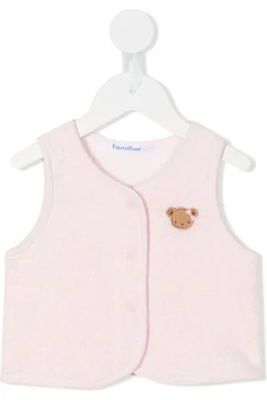 Familiar Teddy väst med brodyr