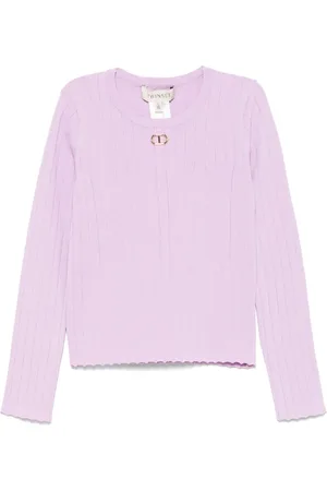 Twin-Set Tröja med logotypplakett
