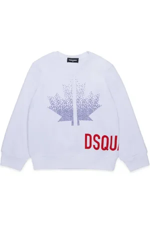 Dsquared2 X Sport Edtn sweatshirt med lönnlöv