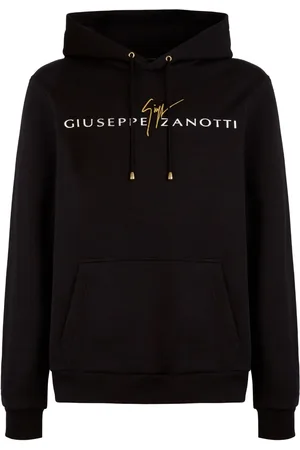 Giuseppe Zanotti Hoodie med logotyp