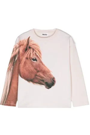 Molo Mountoo sweatshirt med ponnytryck