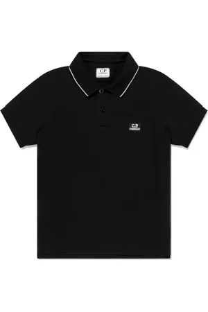 C.P. Company Pikétröja med broderad logotyp